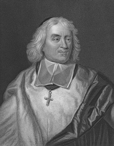 Jacques Bossuet, engraved by Richard Woodman by Hyacinthe Francois Rigaud